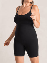 Body Sculptant Gainant Scoop Neck Mi - Cuisse - Allure