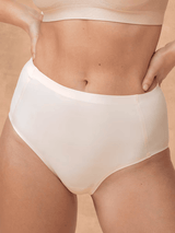Ensemble 2 Soutien - Gorge Confort Formant Sans Fil et 2 Culottes Taille Haute Gainante - Allure