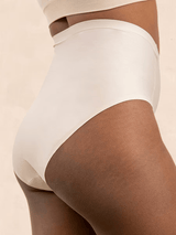 Ensemble 2 Soutien - Gorge Confort Formant Sans Fil et 2 Culottes Taille Haute Gainante - Allure