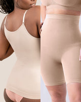 Ensemble SculptEase® Contour: Camisole Amincissante & Short Sculptant Confort Essentiel - Allure