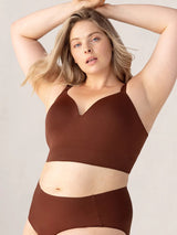 Ensemble Soutien - Gorge Confort Formant Sans Fil et Culotte Taille Haute Gainante - Allure