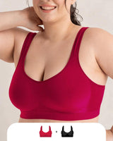 Brassière sans armatures maintien fort, confortable
