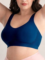 Pack de 3 Brassière Confort Quotidien Colorée avec fermeture - Allure