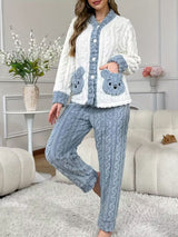 Ensemble Pyjama Polaire Femme - Douceur Extrême & Chaleur