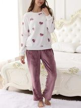 Ensemble de pyjama deux pièces en flanelle