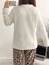 Ensemble Pyjama Femme Automne-Hiver en Polaire Flanelle