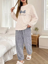 Ensemble Pyjama Femme Hiver en Polaire Chaud