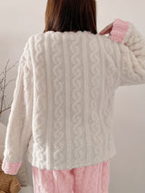 Ensemble Pyjama Femme Hiver en Polaire Chaud