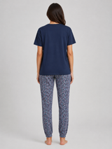 Ensemble Pyjama Femme Marine Sailor & Pantalon Imprimé