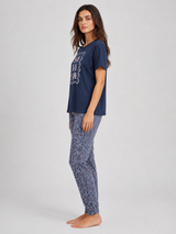 Ensemble Pyjama Femme Marine Sailor & Pantalon Imprimé