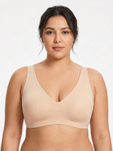 Ensemble Brassière Intima® Plongeante & Culotte Mi-Haute Sans Couture