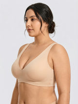 Ensemble Brassière Intima® Plongeante & Culotte Mi-Haute Sans Couture