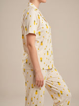 Ensemble Pyjama Femme Grande Taille Ananas Rose - Confort Coton