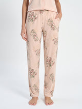 Ensemble Pyjama Femme Rose Poudré & Pantalon Floral