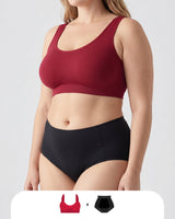 Ensemble Soutiens-Gorge Intima® Confort Quotidien & Culotte Mi-Haute Sans Couture