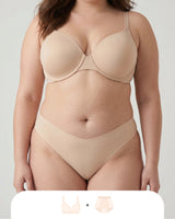 Ensemble Intima® Douceur & Culotte Brésilienne en V