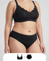 Ensemble SoieFit® Sans Armature & Culotte Bikini Sans Couture
