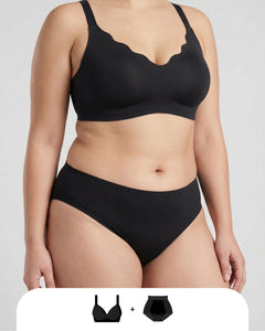 Ensemble SoieFit® Sans Armature & Culotte Bikini Sans Couture