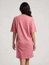 Robe Pyjama Femme Oversize Skull Terracotta - Confort Décontracté