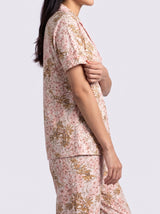 Ensemble Pyjama Femme Chemise Florale Rose & Pantalon – présentation du modèle, pyjama femme Allure Maroc