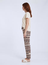 Ensemble Pyjama Femme Écru & Pantalon Ethnique – présentation du modèle, pyjama femme Allure Maroc