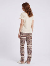 Ensemble Pyjama Femme Écru & Pantalon Ethnique – coupe et style, pyjama femme Allure Maroc