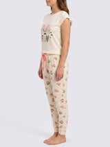 Ensemble Pyjama Femme Fun Blanc & Pantalon Pastèques – présentation du modèle, pyjama femme Allure Maroc