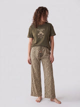 Ensemble Pyjama Femme Kaki My Love & Pantalon Imprimé – vue principale, pyjama femme Allure Maroc
