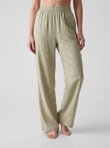 Ensemble Pyjama Femme Satin Sauge - Chemise & Pantalon – présentation du modèle, pyjama femme Allure Maroc