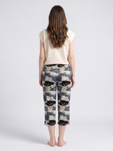 Ensemble Pyjama Femme Sweet Girl Écru & Pantacourt Camouflage – coupe et style, pyjama femme Allure Maroc