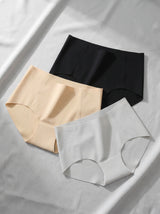 Ensemble Brassière Intima® Plongeante & Culotte Mi-Haute Sans Couture
