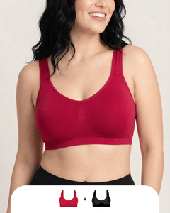 Ensemble Soutiens-Gorge Intima® Confort Quotidien & Culotte Mi-Haute Sans Couture